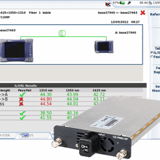 Módulos OTDR, ORL y de pérdida integrados de FiberComplete: serie 8100 para las plataformas MTS-6000A y MTS-8000