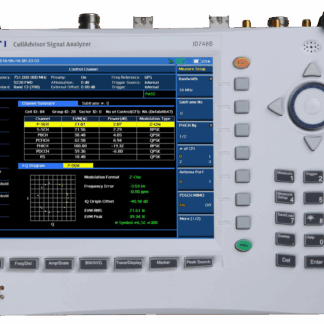 Analizador de señal CellAdvisor JD748B, JD788B